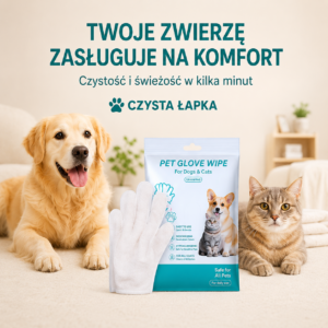 CZYSTA ŁAPKA - Czystość i świeżość w kilka minut
